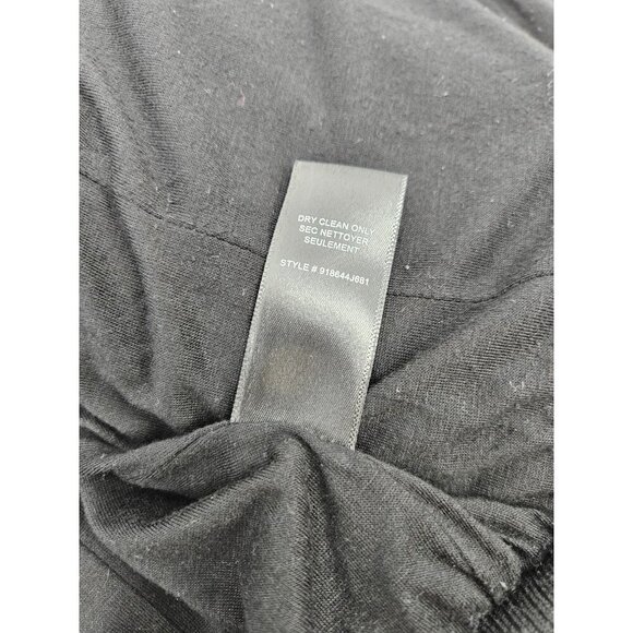 Rebecca Taylor Multi Tweed Bomber Jacket Womens 2 Black Zip Front Pockets - Picture 5 of 6